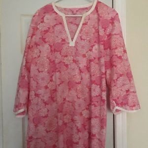Pretty Pink Lilly Pulitzer XL Dress Cover Up EUC🌸